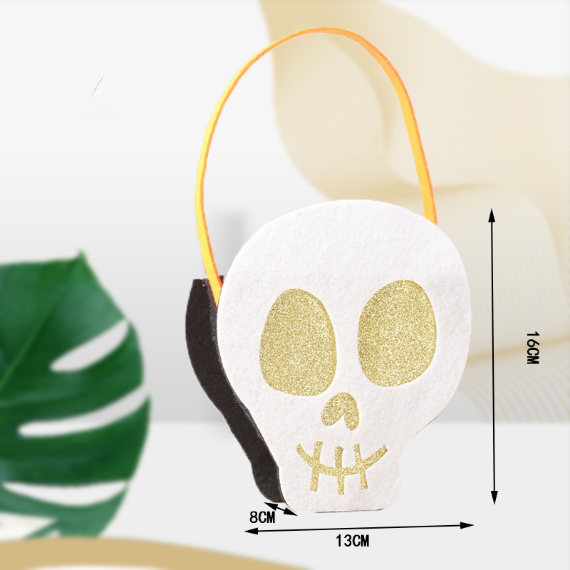 Túi Nỉ Hình Ma Trang Trí Halloween