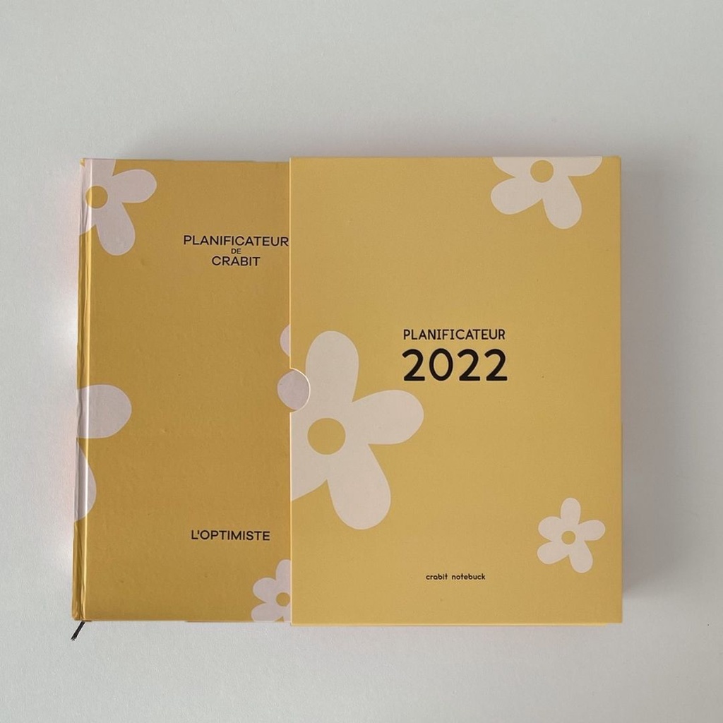 Sổ lịch Planner 2022, Crabit Planner 12 tháng, Special Edition