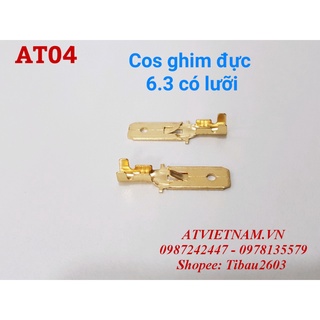 Cos Đực Ghim 6.3 - AT04 ( 1 bịch/50 cái)