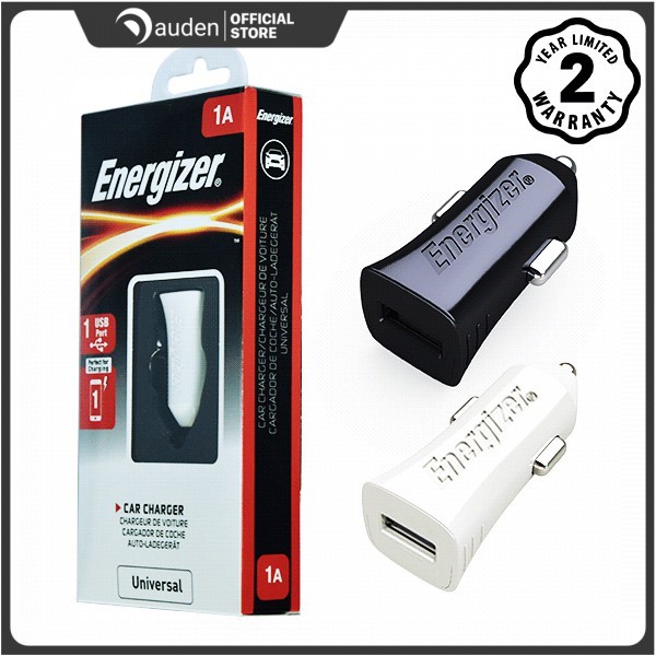 Sạc Ô tô Energizer 1A, 1 USB - DCA1AC