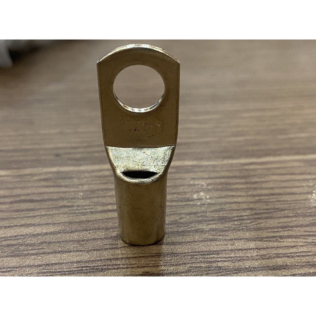 Đầu Cosse Cốt Đồng Tròn Cos SC16-8, SC25-8, SC35-10 đồng nguyên chất - combo 10 cái ETEK