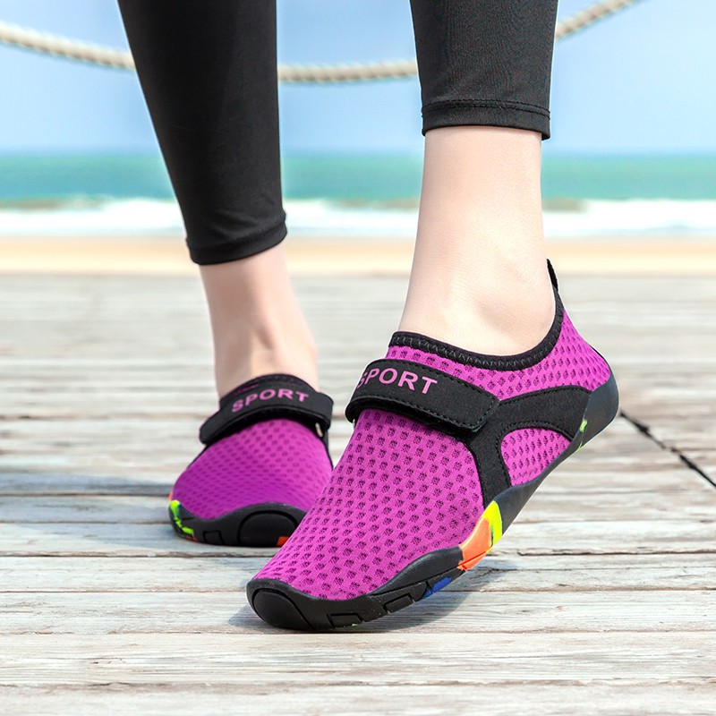 Giày thể thao tập gym, giày tập trong nhà cho nữ, giày yoga, đế mềm, đi bộ nhẹ, giày bỏ dây, giày ch