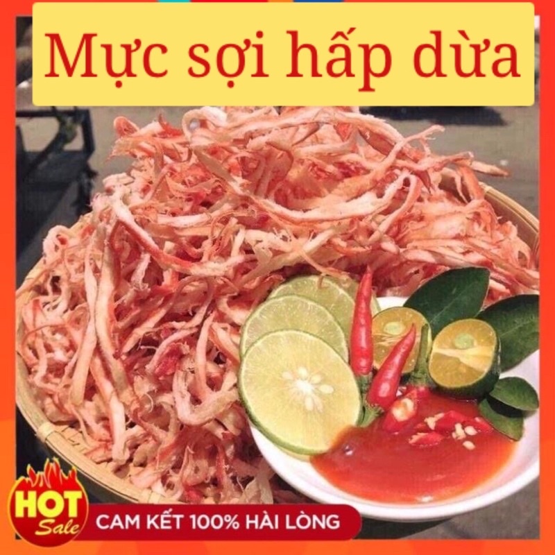 [SALE SHOP MỚI] MỰC XÉ SỢI HẤP DỪA - ĂN VẶT Linhlinh