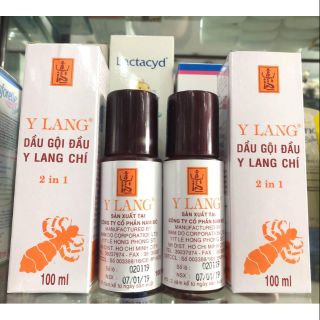 Y lang - dầu gội đầu trị chí 100ml