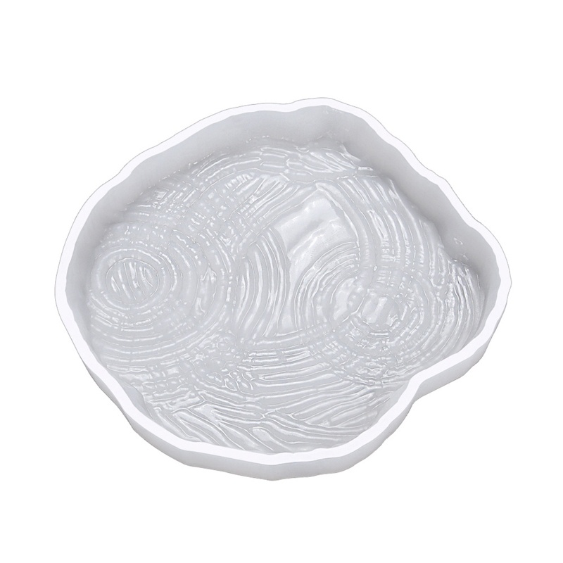 Khuôn Silicone Làm Đế Lót Ly Bằng Epoxy Resin Pha Lê UV DIY Sáng Tạo Trang Trí Nhà Cửa