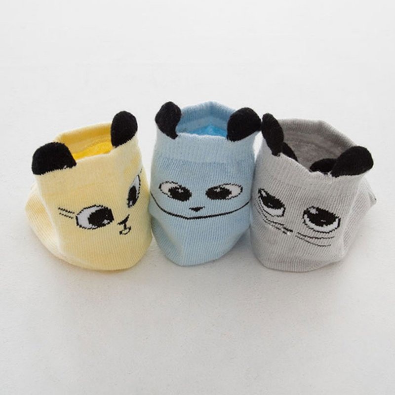 Tất cotton chống trượt họa tiết hoạt hình cho bé