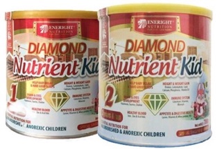 Sữa Diamond Nutriendkid số 1 và số 2 700gram