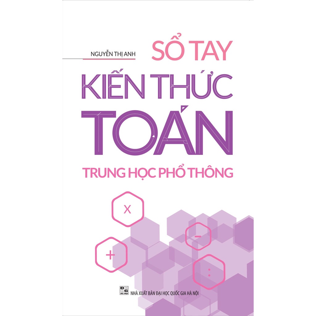 Sách: Sổ tay kiến thức toán trung học phổ thông - TSCB