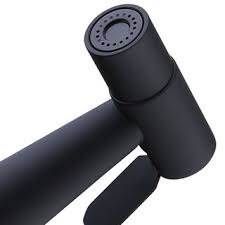 Vòi xịt vệ sinh màu đen, Vòi xịt toilet màu đen, Vòi xịt bằng đồng màu đen giúp nước mạnh xuất sứ thái lan