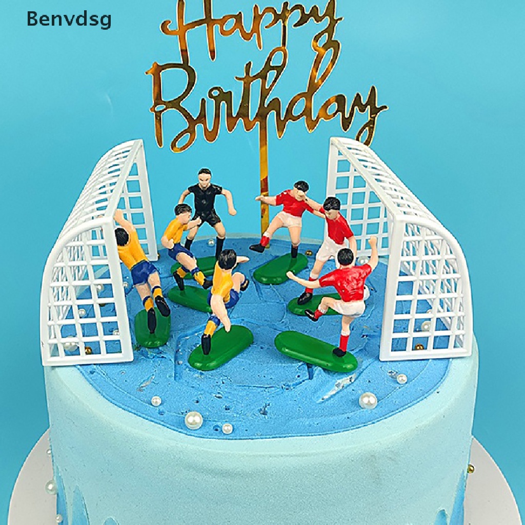 Benvdsg &gt; Đồ Chơi Que Cắm Trang Trí Bánh Kem Sinh Nhật Hình Bóng Đá Nghệ Thuật Cho Trẻ Em