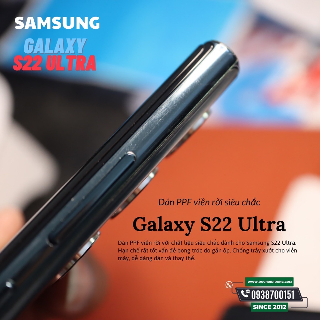 Tổng Hợp - PPF Dán Viền Samsung S22 S23 PLus Ultra 5G Cao Cấp