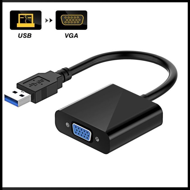 Bộ Chuyển Đổi USB 3.0 Sang VGA Video Card Đồ Họa Cho PC Laptop