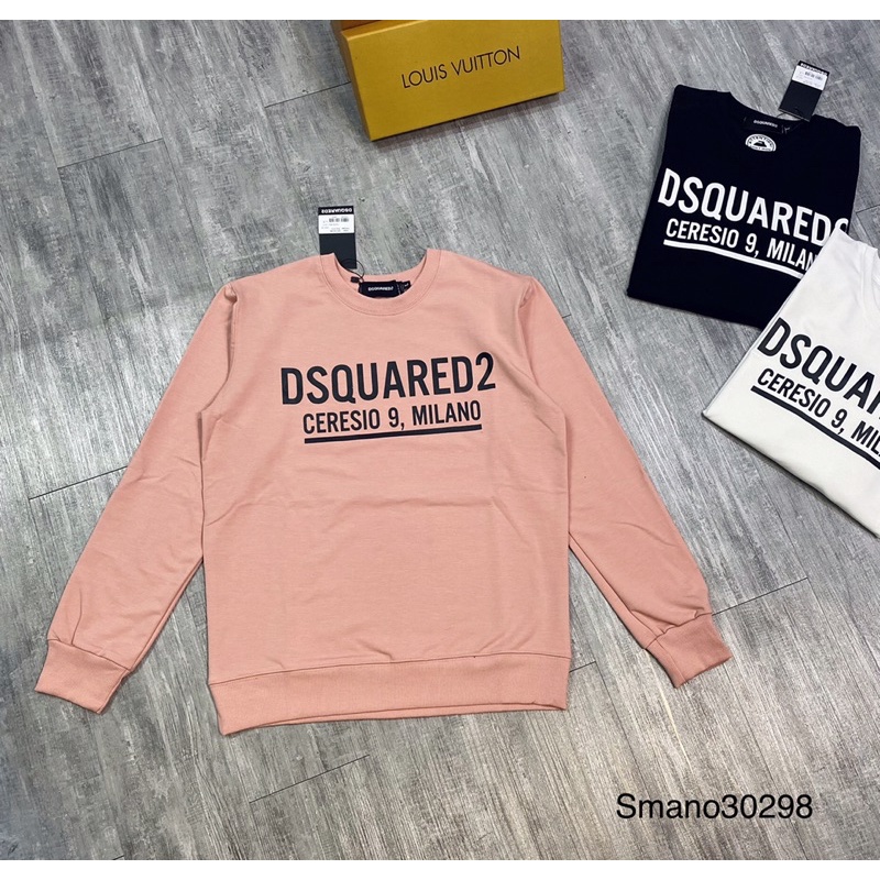 Áo nỉ thúdoong nam, nữ in chữ DSQUARED2,3 màu kèm video ảnh thật | BigBuy360 - bigbuy360.vn