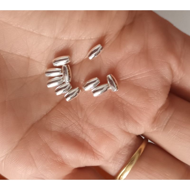 Charm hạt gạo bạc 925 vĩnh viễn bảo hành bao cũ đổi mới