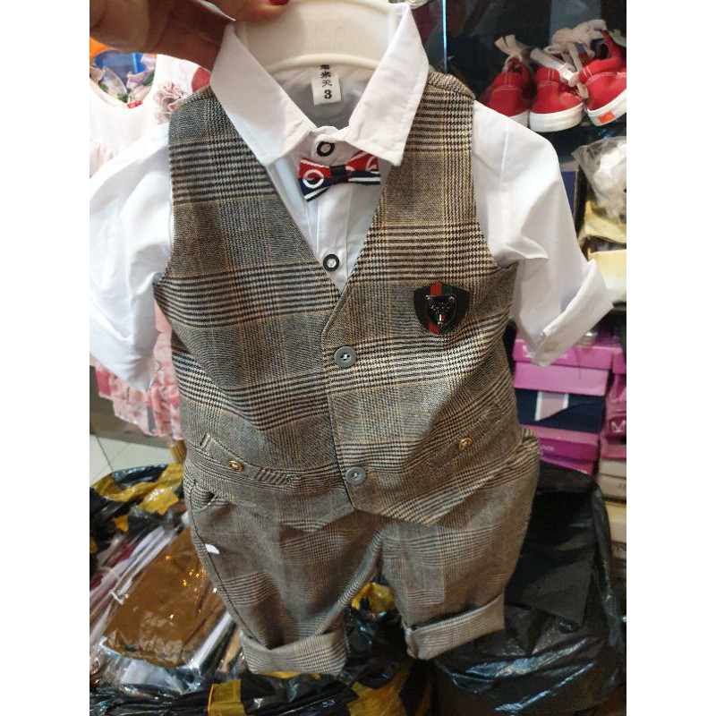 Bộ công tử siêu đẹp trai cho bé 8-15kg