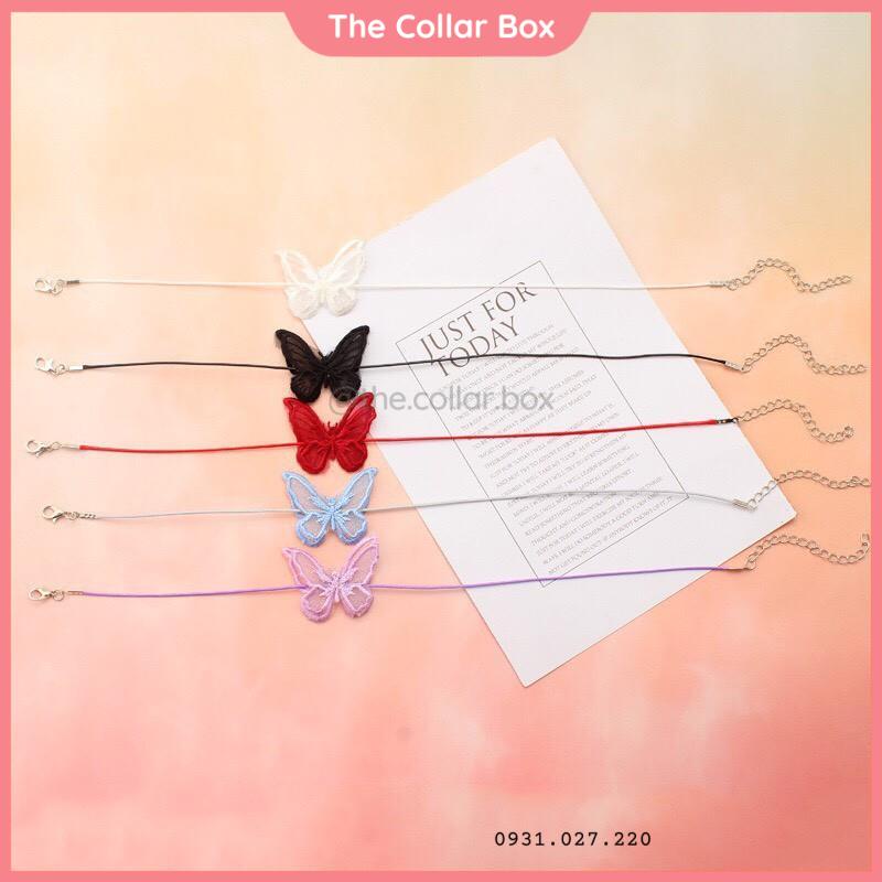 Choker bướm ren vòng đeo cổ butterfly phong cách hàn quốc - Mã NO17