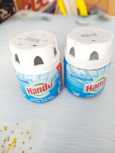 Chai thả tẩy bồn cầu Hando tẩy rửa diệt vi khuẩn tiết kiệm thời gian cọ rửa 200g