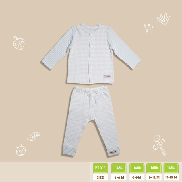 Quần Áo Sơ Sinh Cotton Organic Cho Bé  FREE SHIP Quần Áo Sơ Sinh Cotton Alice Land Cho Bé Thấm Hút Mồ Hôi siêu tốt