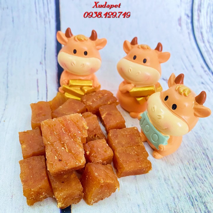 Snack Thưởng Vịt, Gà Nguyên Chất Bổ Dưỡng Cho Chó thành phần dinh, tốt cho tim mạch - SP005234