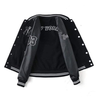 Áo Bomber Pha Da