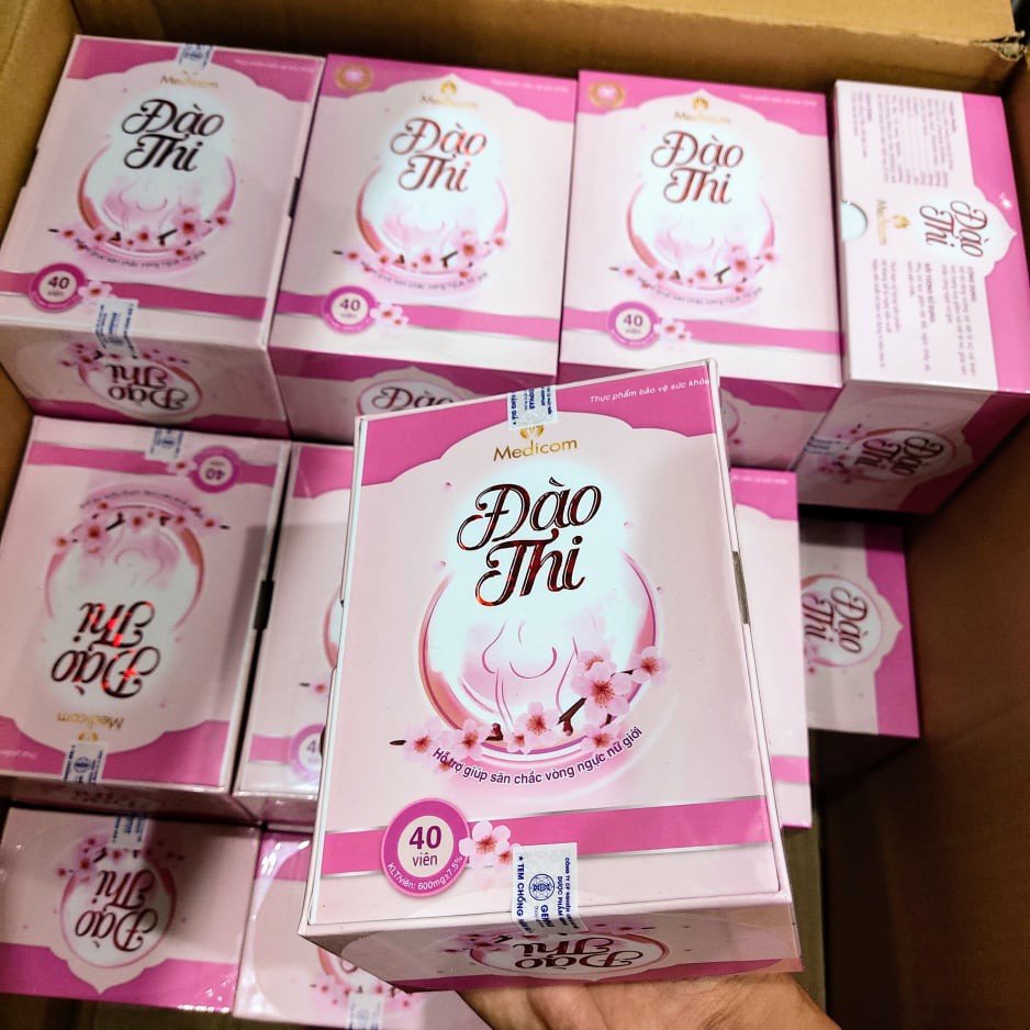 ✅ Đào Thi viên uống nở ngực - 100% chính hãng (Tặng mặt nạ dưỡng da) | BigBuy360 - bigbuy360.vn