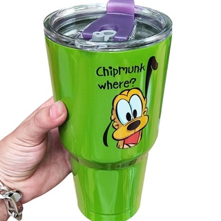 [ 900ML] Cốc Giữ Nhiệt, Bình Nước Giữ Nhiệt, Ly Giữ Nhiệt Yeti Thái Lan  Kèm Túi Xách, 2 Ống Hút Và Cọ Rửa - Ngẫu nhiên | BigBuy360 - bigbuy360.vn