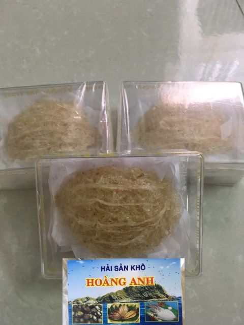 Yến sào nha trang.10g yến tinh chế sợi+ táo/ hạt chia +đường phèn