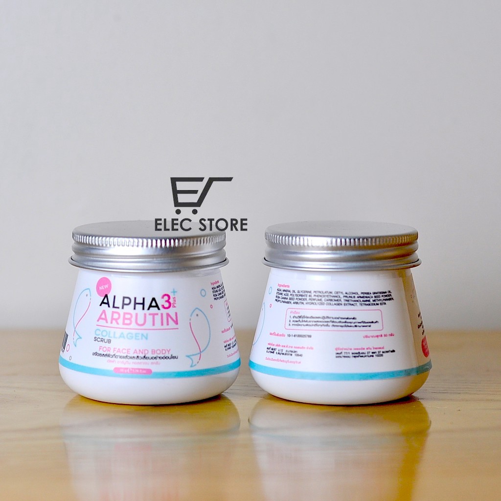 Tẩy tế bào chết Alpha Arbutin 3+ Collagen Scrub