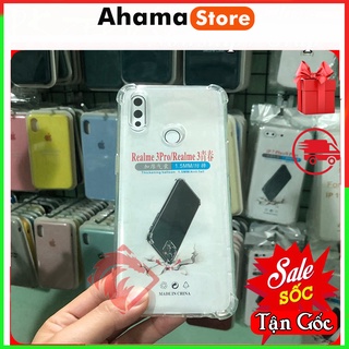 Ốp lưng Realme 3 Pro Chống sốc Trong suốt