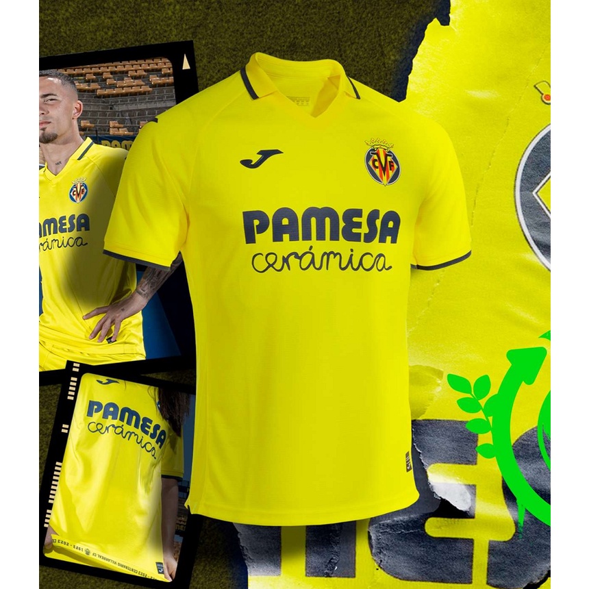 Áo Thun Thể Thao Đội Villarreal jersey2022 2023