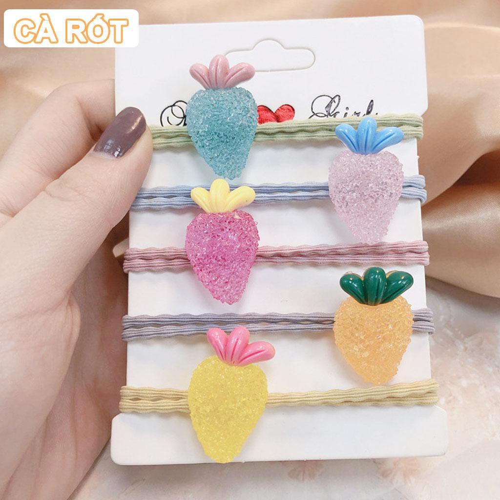 Dây cột tóc trái cây PHA LÊ CT58