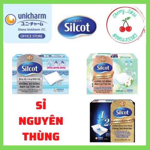 ☘Thùng 30 hộp Bông trang điểm SILCOT