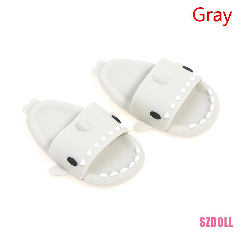 1 Đôi Dép Hình Cá Mập 3*4.6cm Cho Búp Bê 1/6BJD