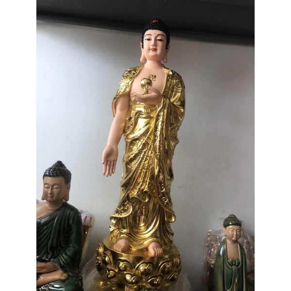 tượng Phật di đà đứng 90cm