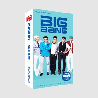Hộp ảnh postcard Big Bang