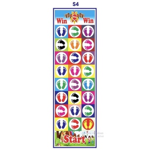 Thảm bước chân - trò chơi vận động cho bé