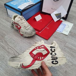 (Full box, full pk) Giày Cucci Môi bẩn chuẩn