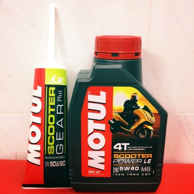 MOTUL SCOOTER POWER LE 4T 5W40 100% TỔNG HỢP 800ml