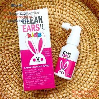 Xịt tan ráy tai Clean Ears Kids 30ml cho bé