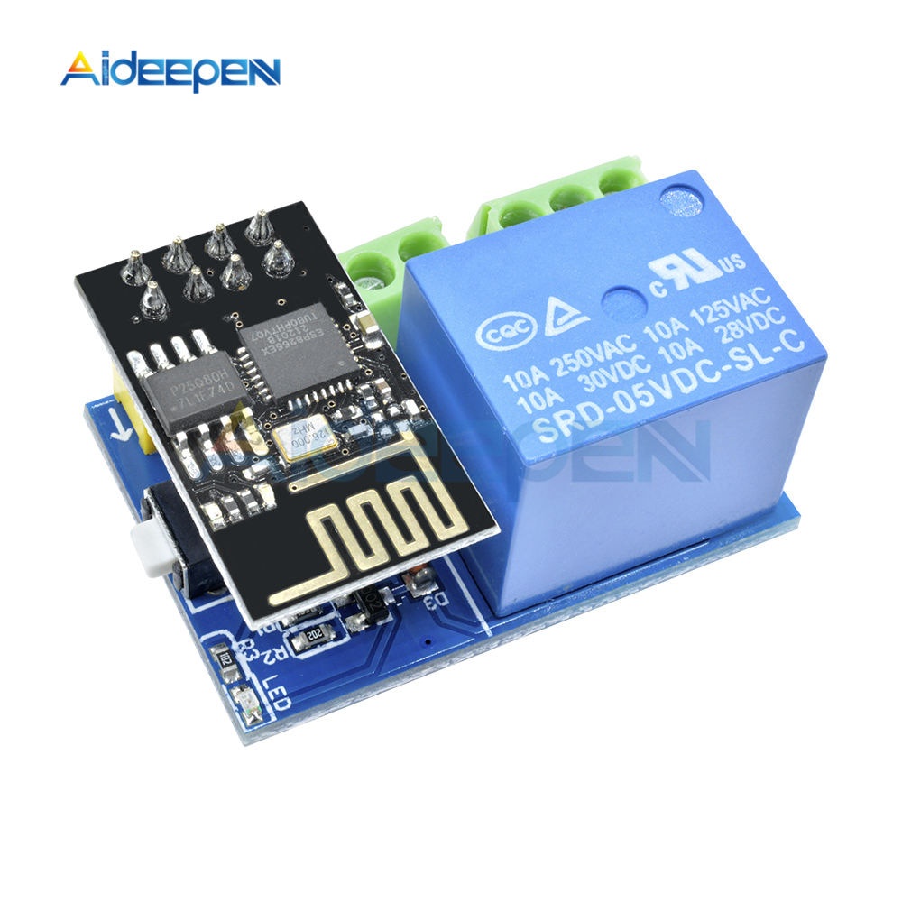 Mô Đun Rơ Le Không Dây Esp8266 5v 1ch Esp-01 / 01s Wifi Cho Arduino Mega2560 Nano Raspberry Pi Smart