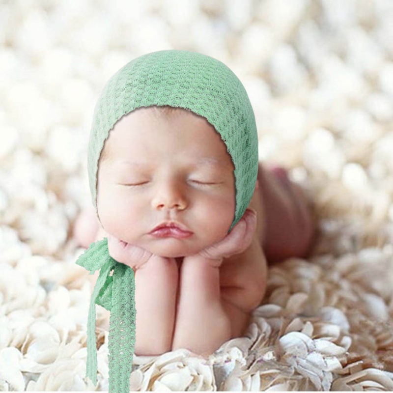 Mũ Đan Len Thủ Công Dùng Làm Đạo Cụ Chụp Ảnh Cho Bé Sơ Sinh