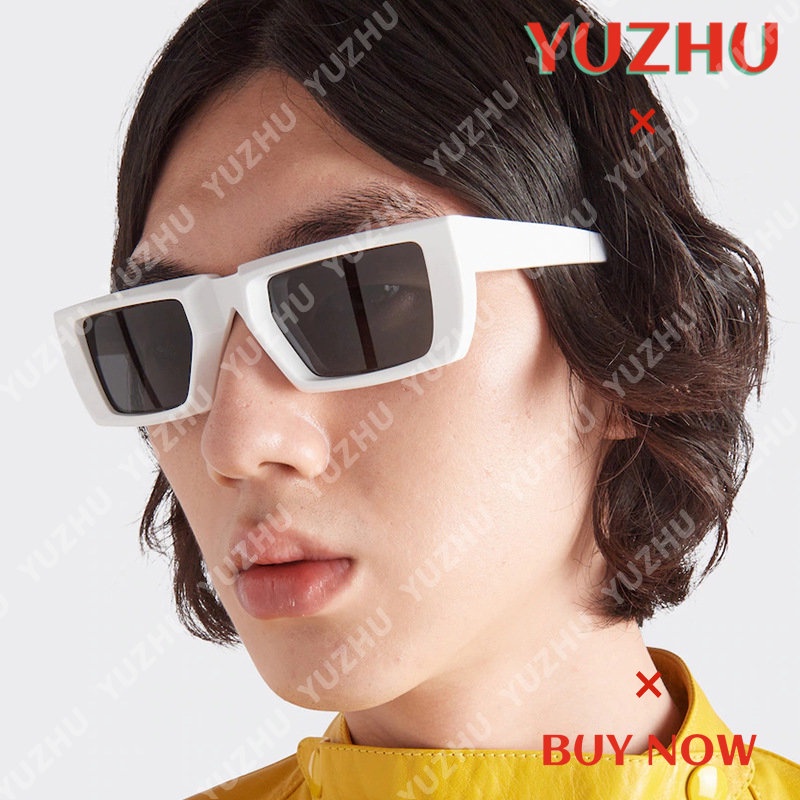 (YUZHU) Kính Mát Chống Tia UV Hình Cô Gái Thời Trang Phương Tây Cá Tính