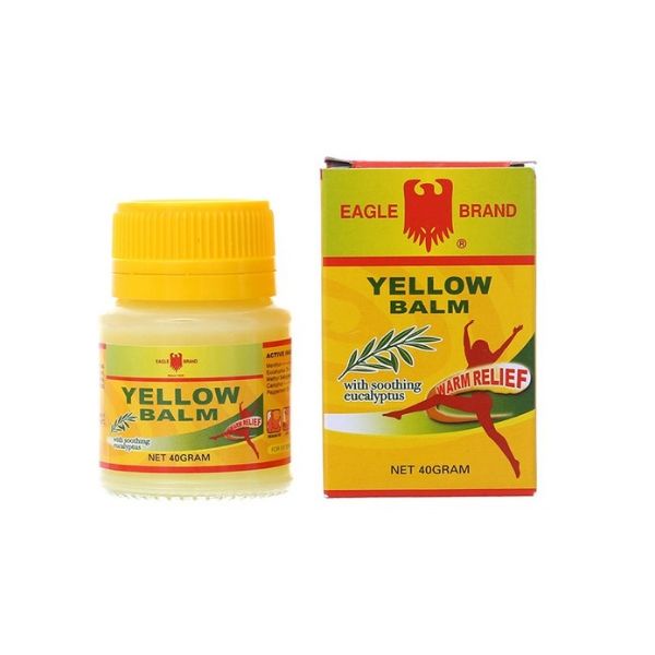 Cù là Yellow Balm 40g Eagle Brand Balm 40g Combo 12 lọ