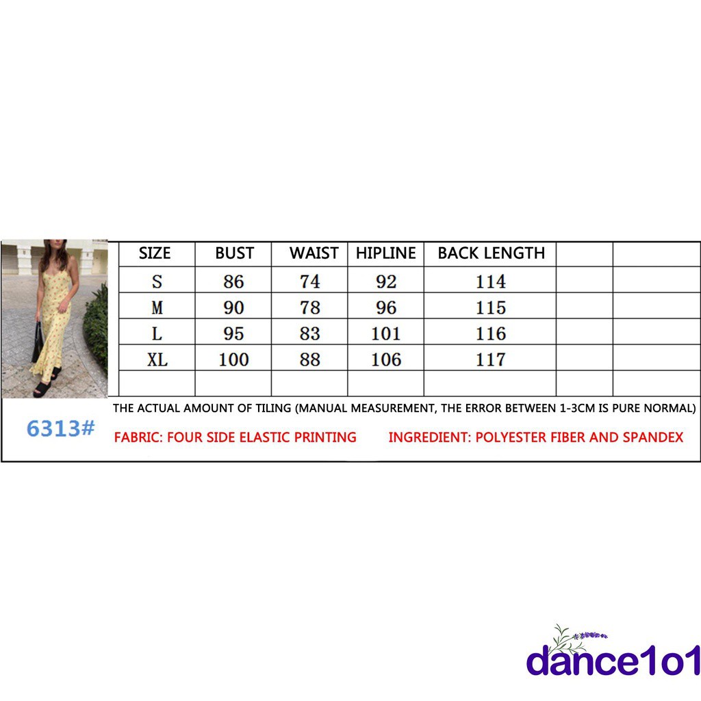 Đầm dài không tay cổ chữ U họa tiết hoa thời trang ngọt ngào gợi cảm