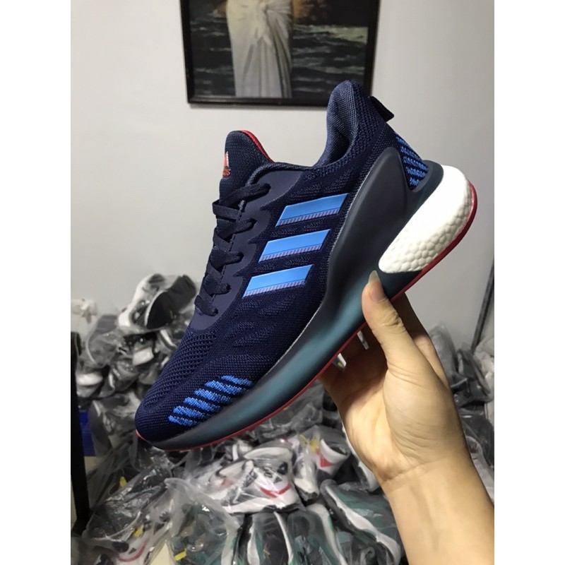 [ Full Box ] - Giày Thể Thao Nam Adidas Aphabounce Bản Mới Nhất 2021 - Giày sneaker 2021 - Bản Xanh Trắng