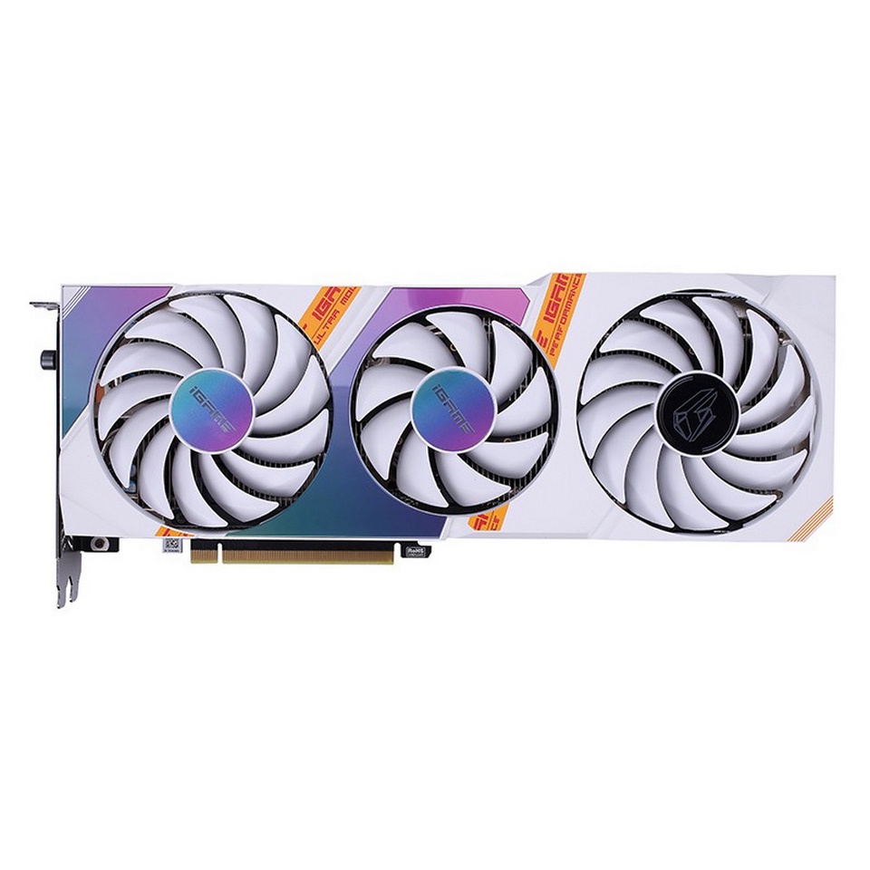 Card đồ họa Colorful IGame GeForce RTX 3060 Ti Ultra White OC GDDR6X V2-V - Bảo hành chính hãng 36 Tháng