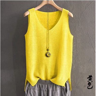 Áo không tay dáng rộng thời trang dành cho nữ có cỡ lớn | BigBuy360 - bigbuy360.vn