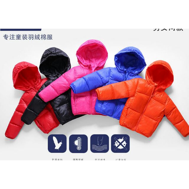 Áo phao siêu nhẹ cho bé-5 màu