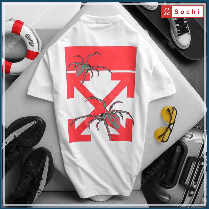 Áo thun nam tay ngắn cao cấp mùa hè chất mát hình in con nhện phong cách Hàn Quốc mã GZ305