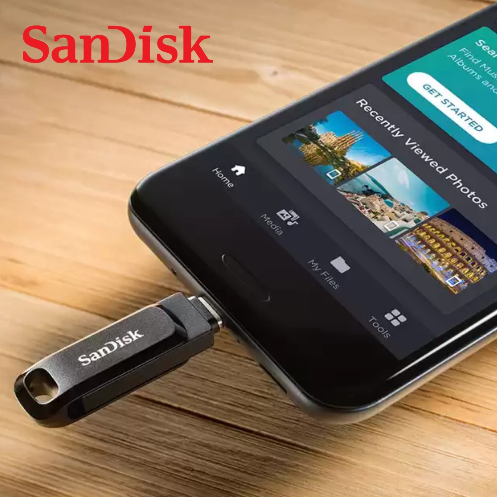 USB OTG SanDisk Ultra Dual 32GB Type-C USB 3.1 - SDDDC3-032G-G46NB - Hàng Phân Phối Chính Hãng